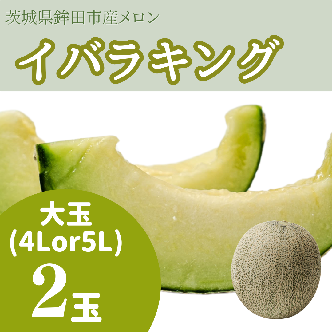 イバラキング大玉（4Lまたは5L）　2玉入り